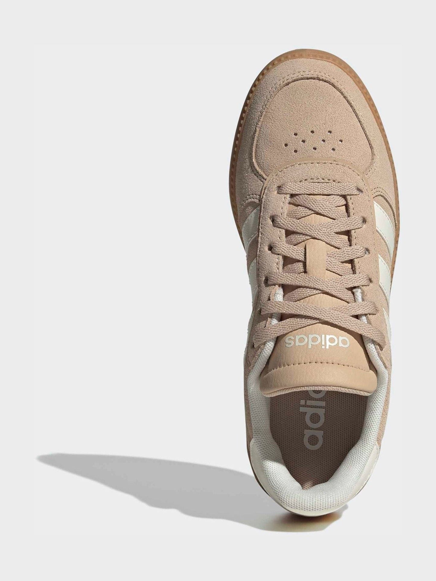 adidas Beige Breaknet Sleek Junior Trainers image 6