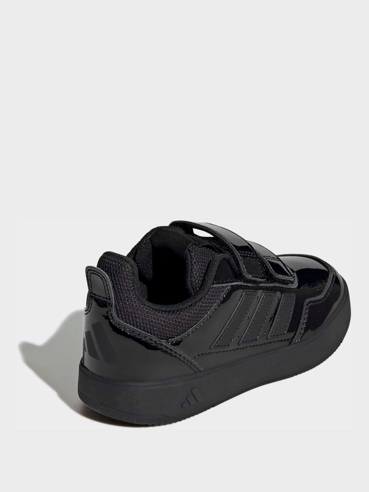 adidas Patent Black Hook and Loop Tensaur Sport 3.0 Junior Trainers image 4