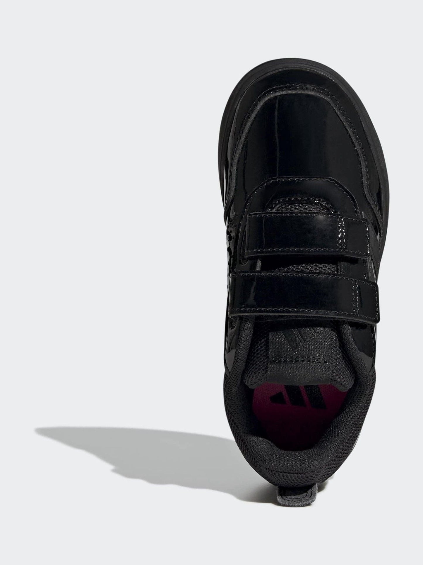 adidas Patent Black Hook and Loop Tensaur Sport 3.0 Junior Trainers image 6