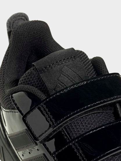 adidas Patent Black Hook and Loop Tensaur Sport 3.0 Junior Trainers image 8