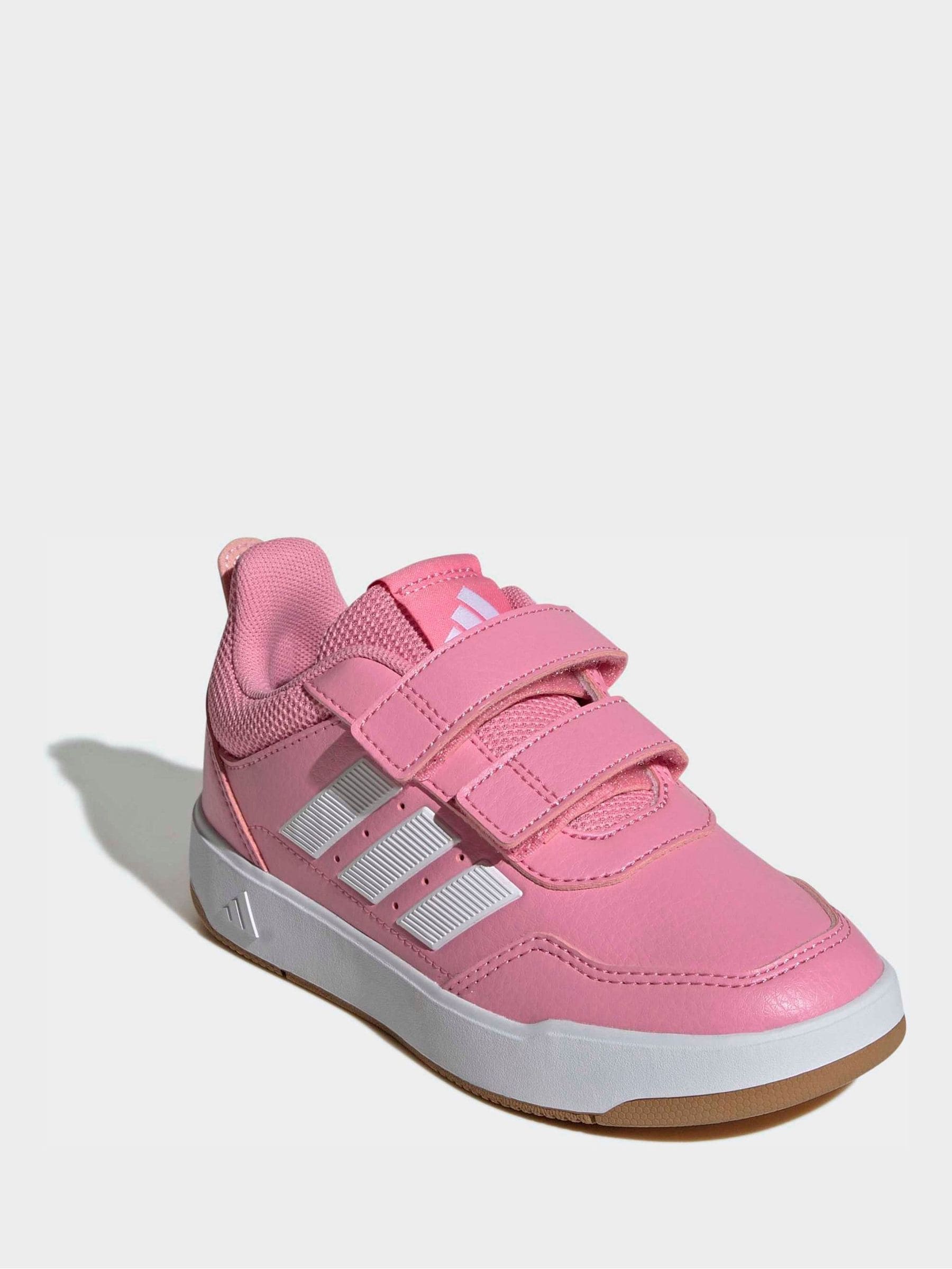 adidas Pink Hook and Loop Tensaur Sport 3.0 Junior Trainers image 2