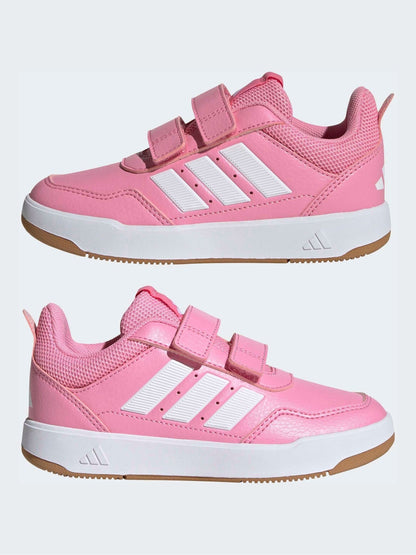 adidas Pink Hook and Loop Tensaur Sport 3.0 Junior Trainers image 3