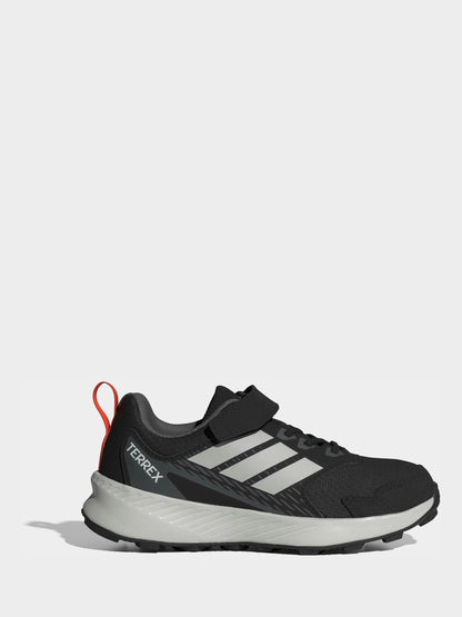 adidas Black Terrex Tracefinder Kids Trainers image 4