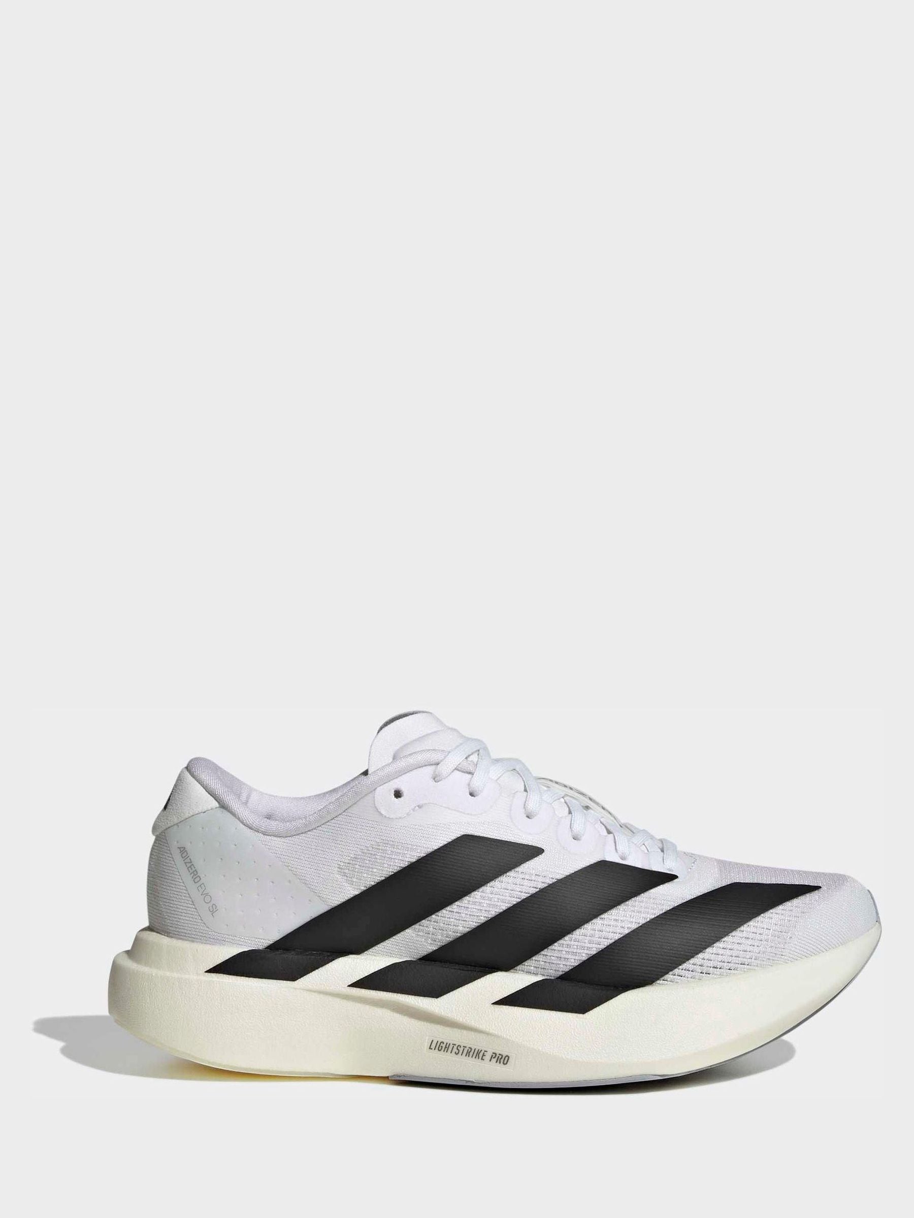 adidas White adizero Evo SL Junior Trainers image 3