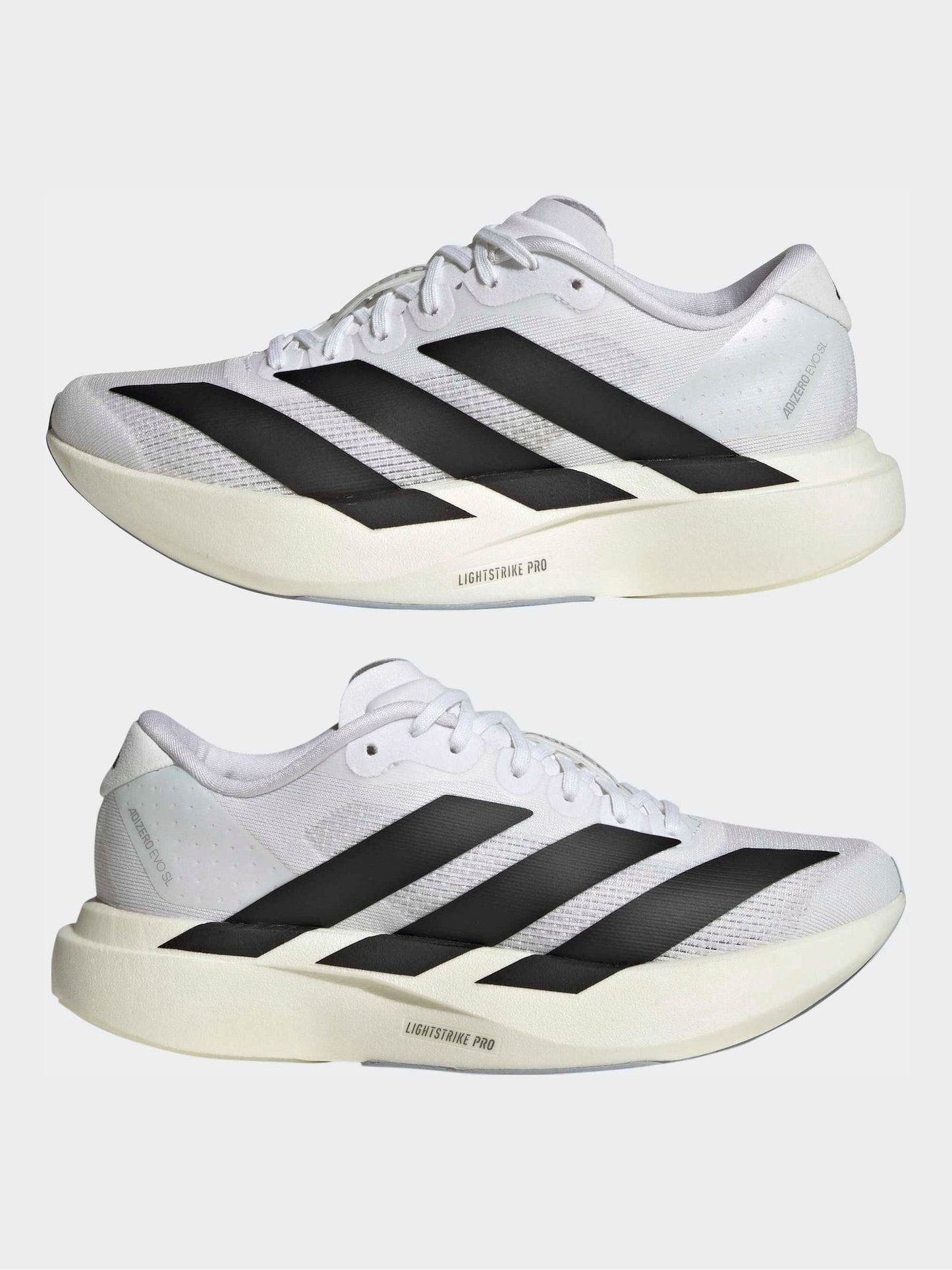 adidas White adizero Evo SL Junior Trainers image 5