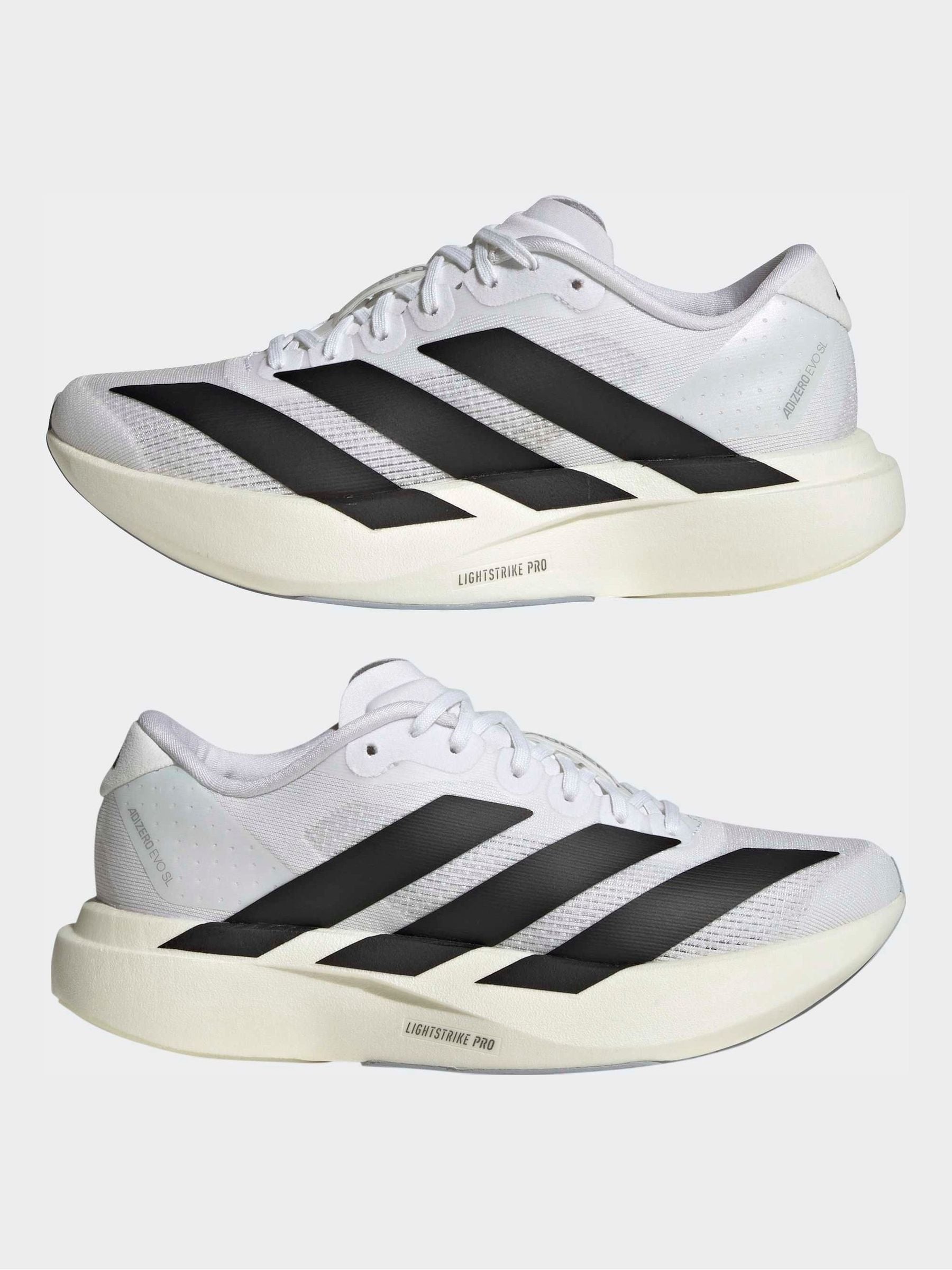 adidas White adizero Evo SL Junior Trainers image 5