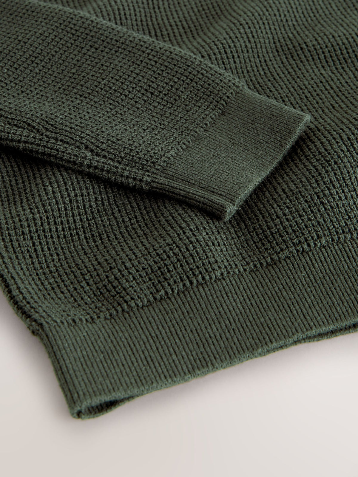 Dsiney Kidz - Dark Green Long Sleeve Textured Polo Shirt (3-16yrs) image 8