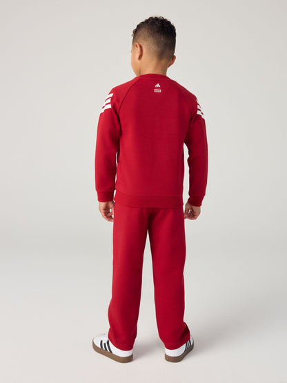 Dsiney Kidz - adidas Red Marvel Spider-Man   Sweatshirt and Jogger Little Kids Set image 3