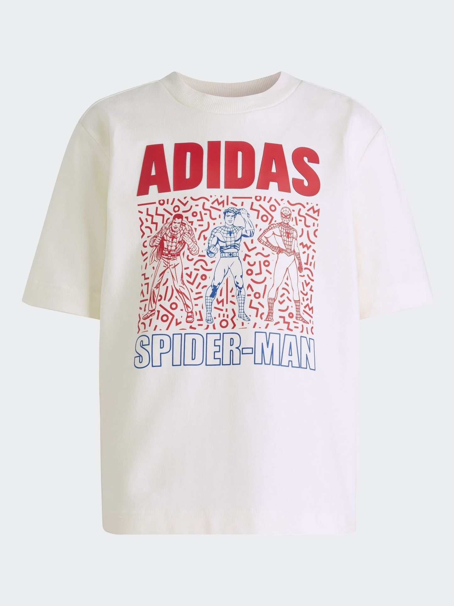 Dsiney Kidz - adidas White Marvel Spider-Man Little Kids T-Shirt image 1
