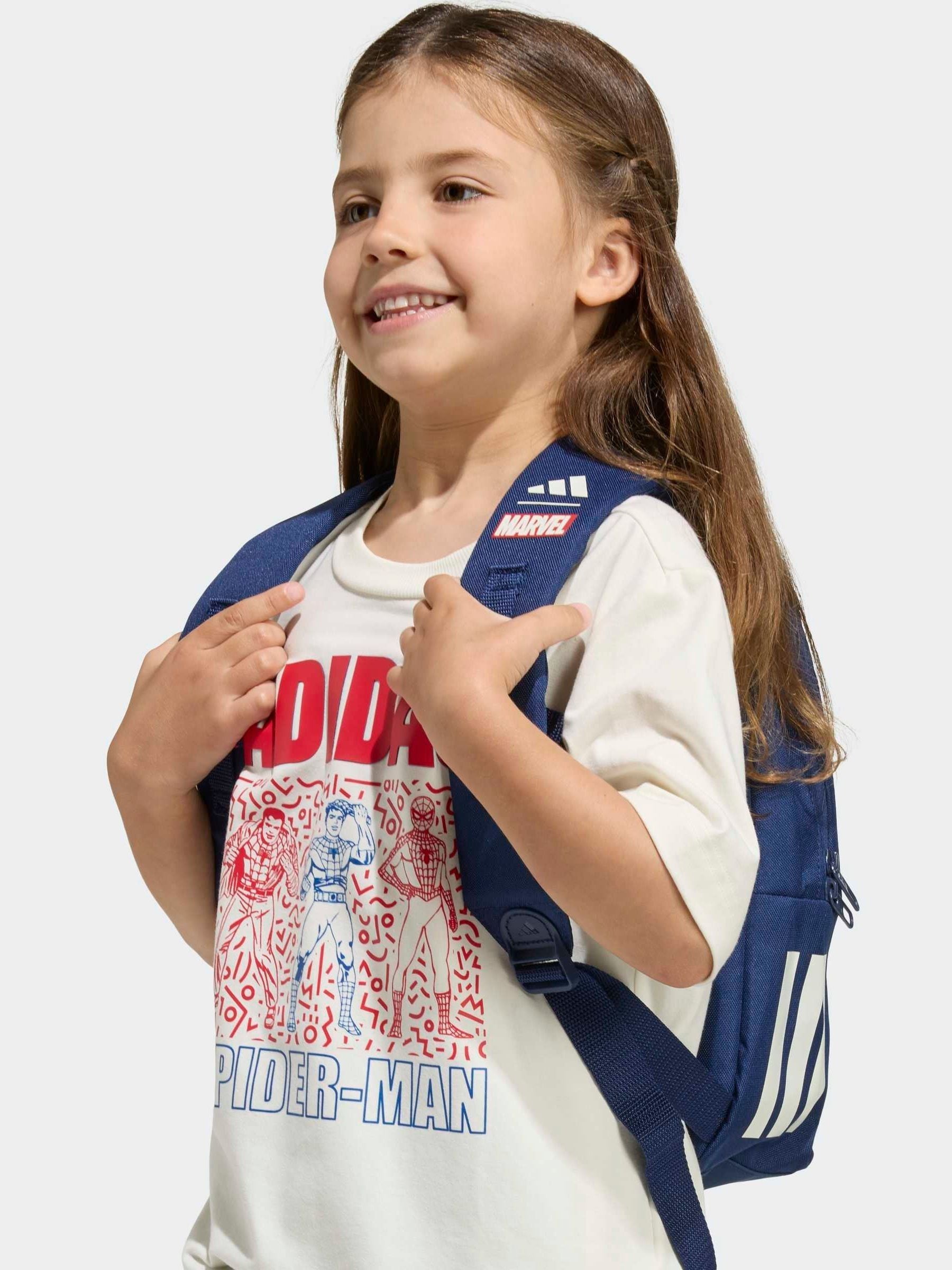 Dsiney Kidz - adidas White Marvel Spider-Man Little Kids T-Shirt image 7