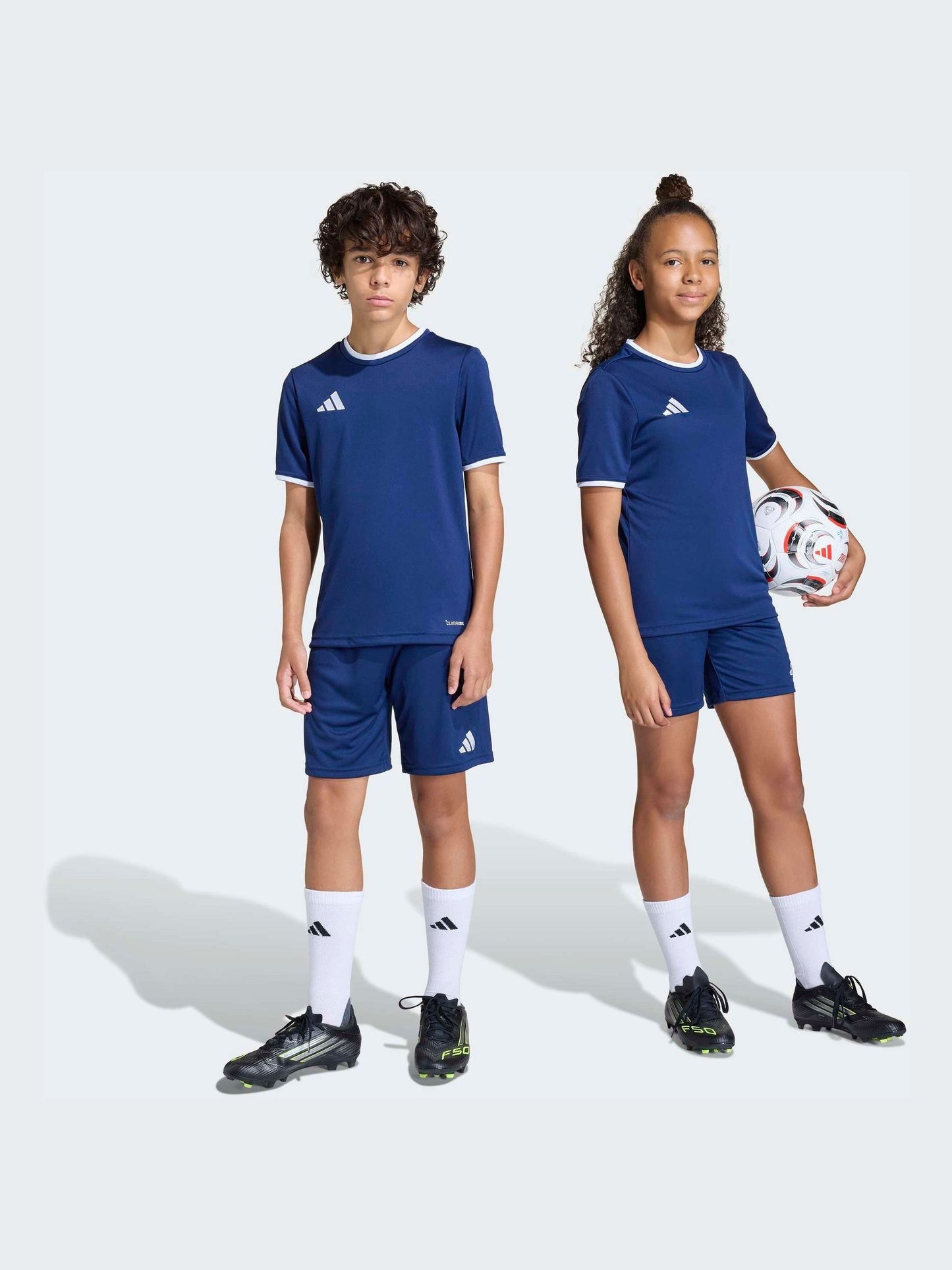 Dsiney Kidz - adidas Navy Blue Entrada 26 Training Shorts image 2