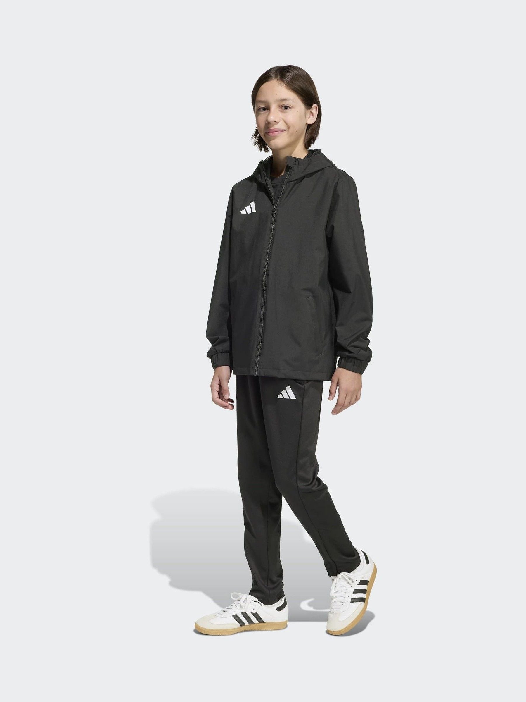 Dsiney Kidz - adidas Black Entrada26 All-Weather Jacket image 3