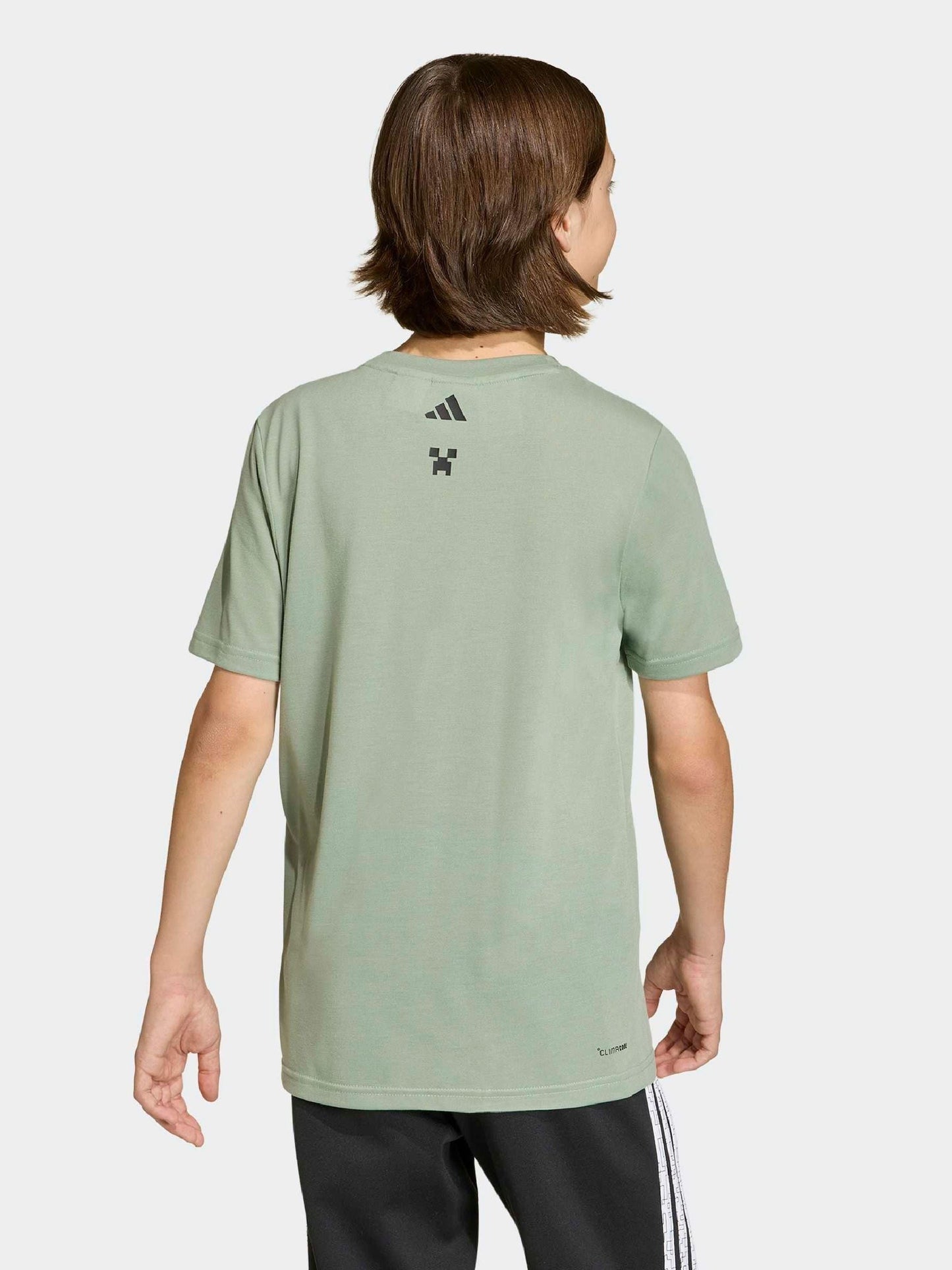 Dsiney Kidz - adidas Green Minecraft Training Climacool T-Shirt image 4