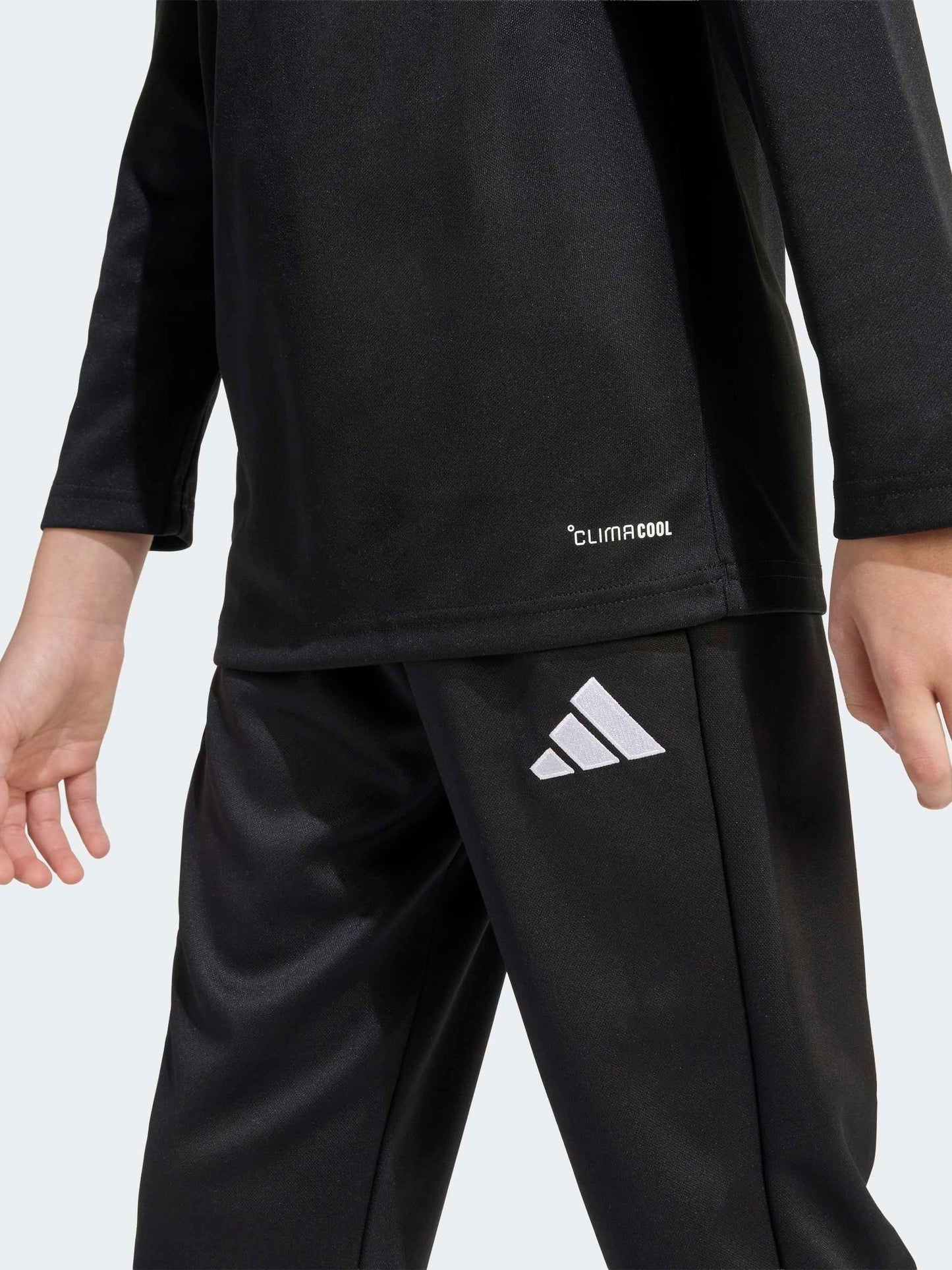 Dsiney Kidz - adidas Black Entrada26 Quarter Zip Training Top image 5