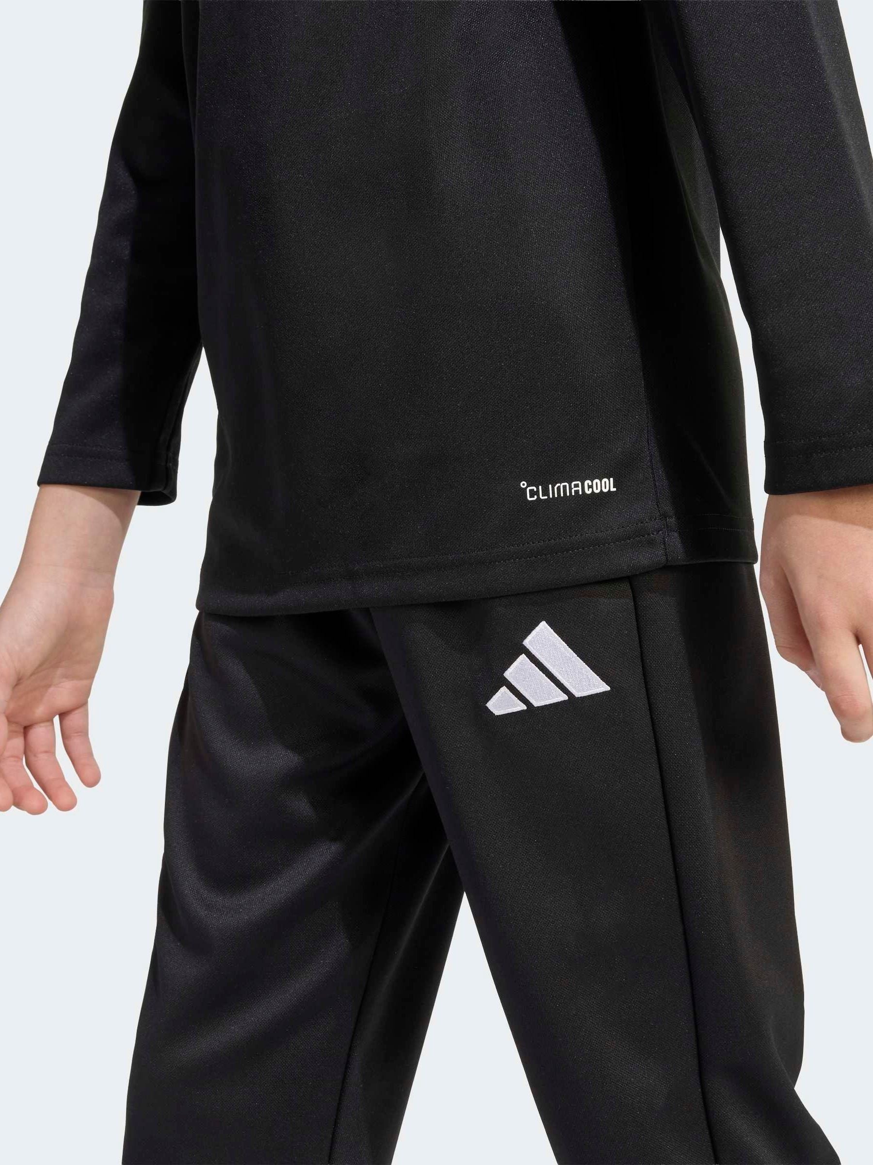 Dsiney Kidz - adidas Black Entrada26 Quarter Zip Training Top image 5