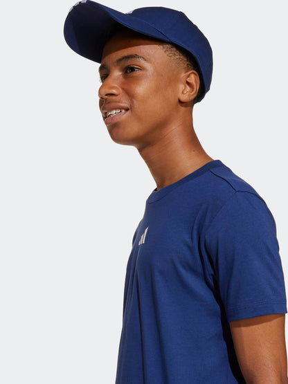 Dsiney Kidz - adidas Blue Essentials Kids T-Shirt image 5