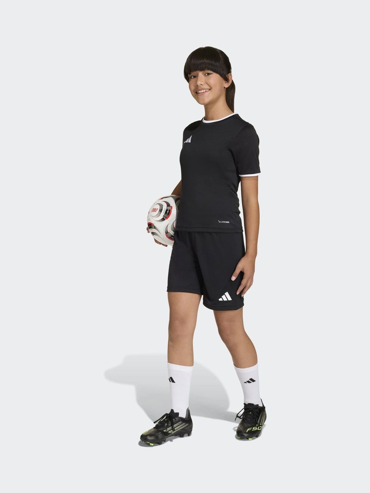 Dsiney Kidz - adidas Black Entrada 26 Training Shorts image 3