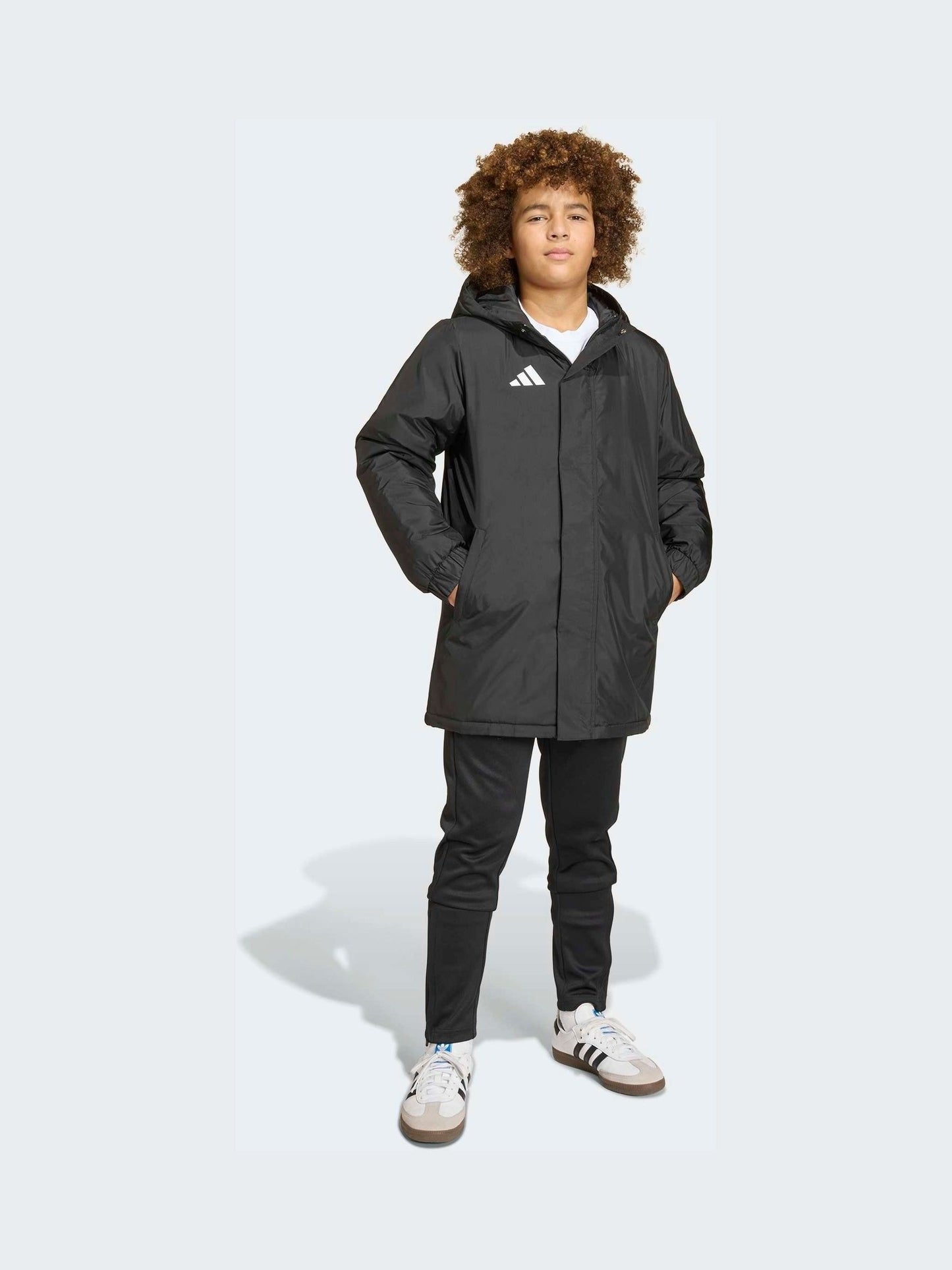 Dsiney Kidz - adidas Black Entrada 26 Stadium Coat image 3