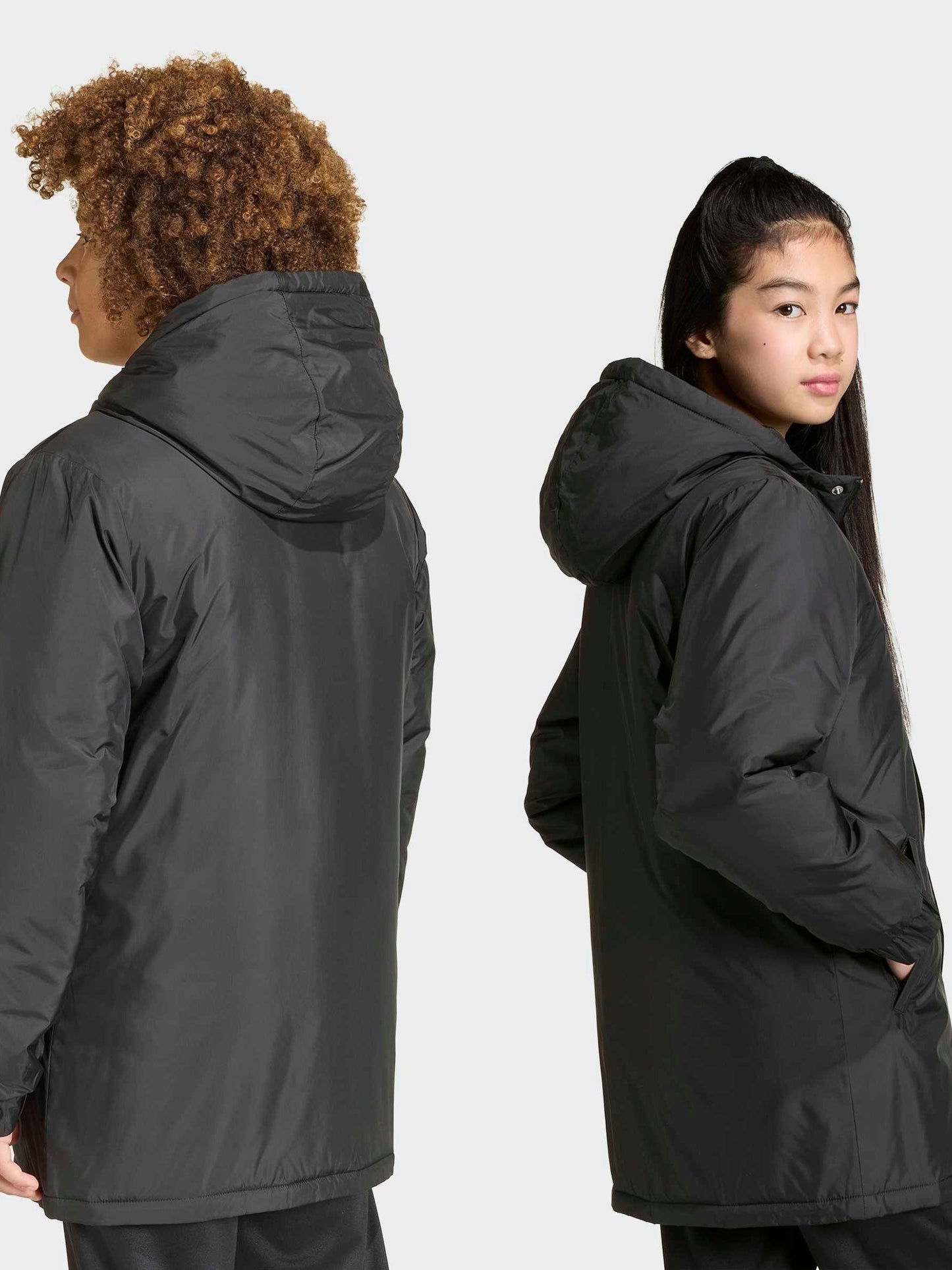 Dsiney Kidz - adidas Black Entrada 26 Stadium Coat image 6