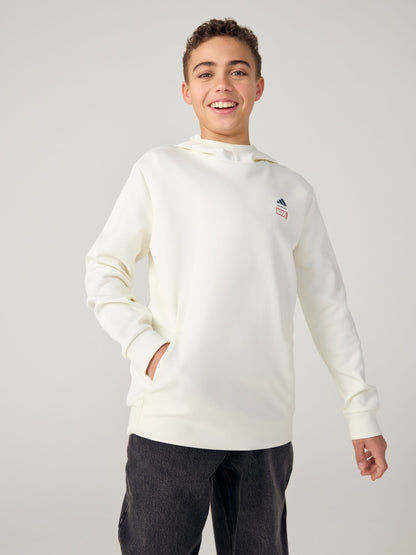 Dsiney Kidz - adidas White Marvel Spider-Man Graphic Hoodie image 2