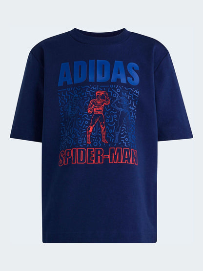Dsiney Kidz - adidas Blue Marvel Spider-Man Little Kids T-Shirt image 1