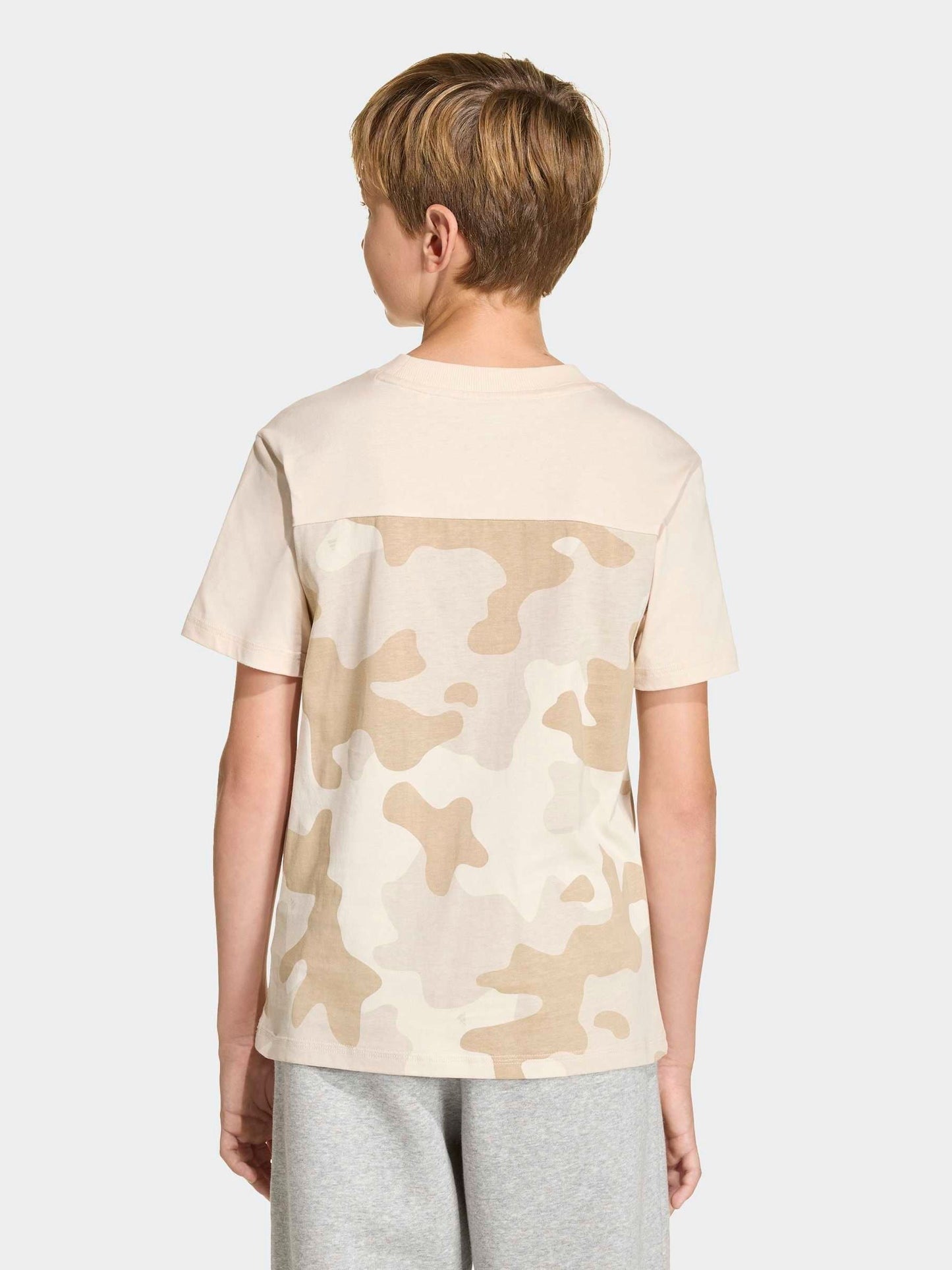 Dsiney Kidz - adidas Neutral Essentials Camo Cotton Kids T-Shirt image 2