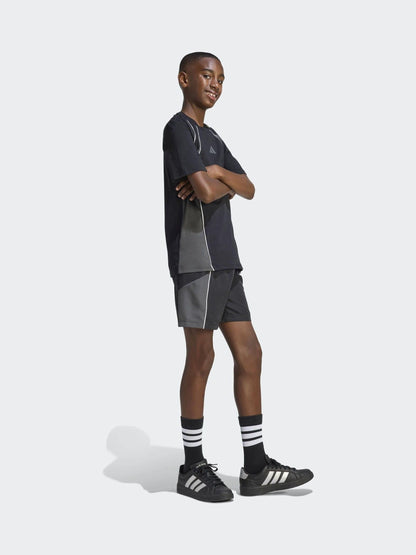 Dsiney Kidz - adidas Black Colourblock T-Shirt image 3