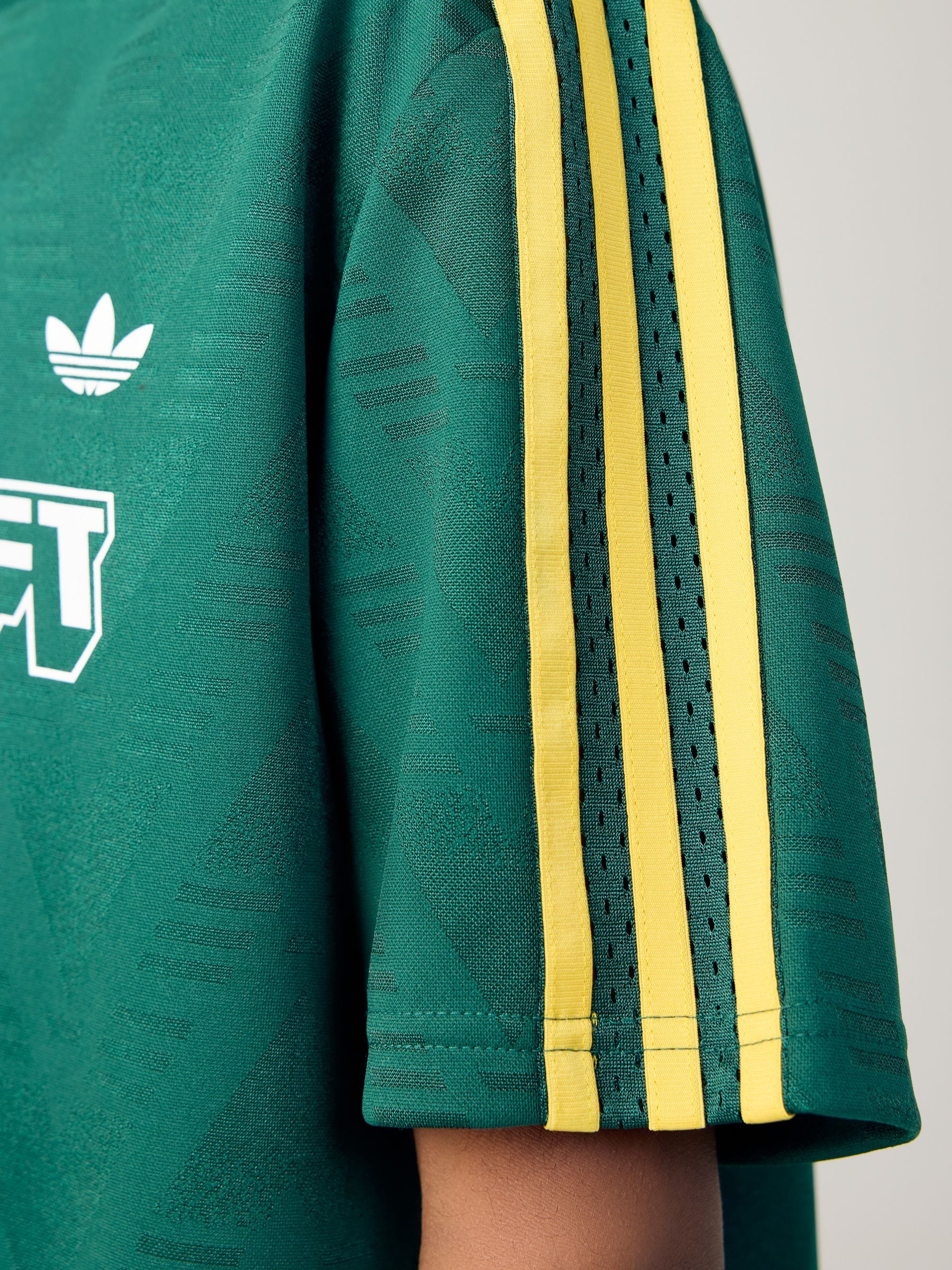Dsiney Kidz - adidas Originals Green Minecraft Jaqard T-Shirt Jersey image 4