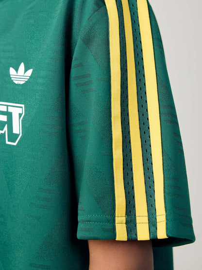 Dsiney Kidz - adidas Originals Green Minecraft Jaqard T-Shirt Jersey image 4