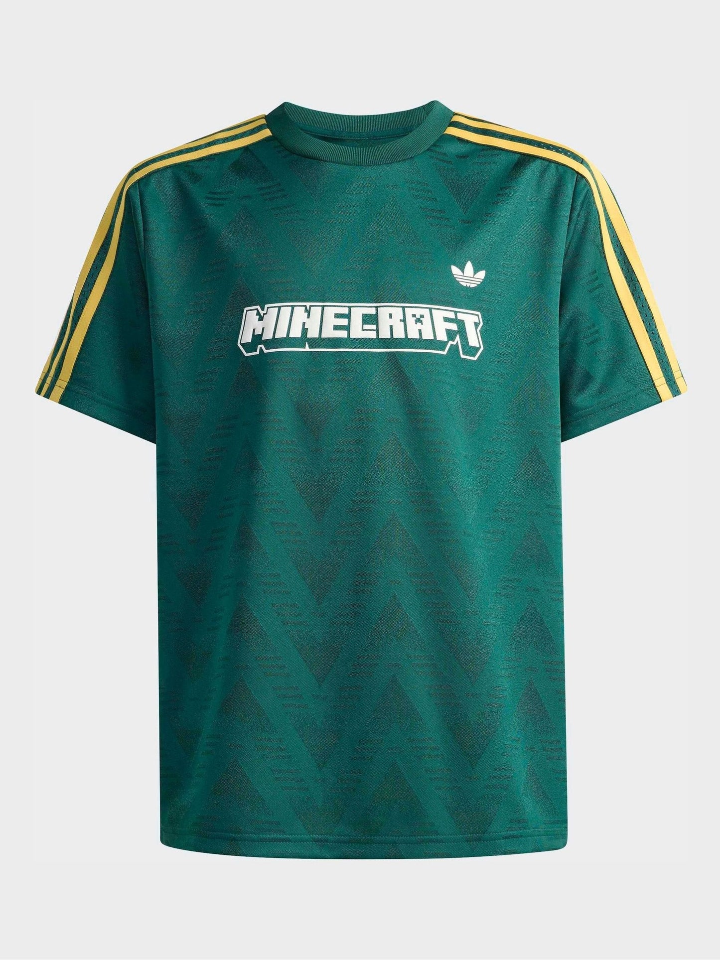 Dsiney Kidz - adidas Originals Green Minecraft Jaqard T-Shirt Jersey image 5