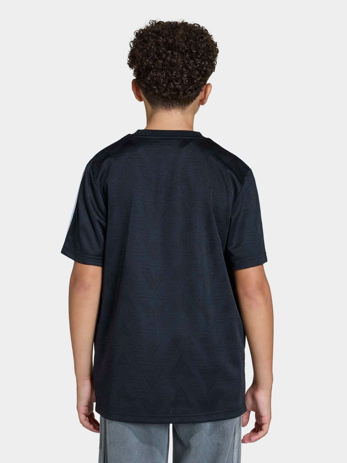 Dsiney Kidz - adidas Originals Black Minecraft Jaqard T-Shirt Jersey image 3