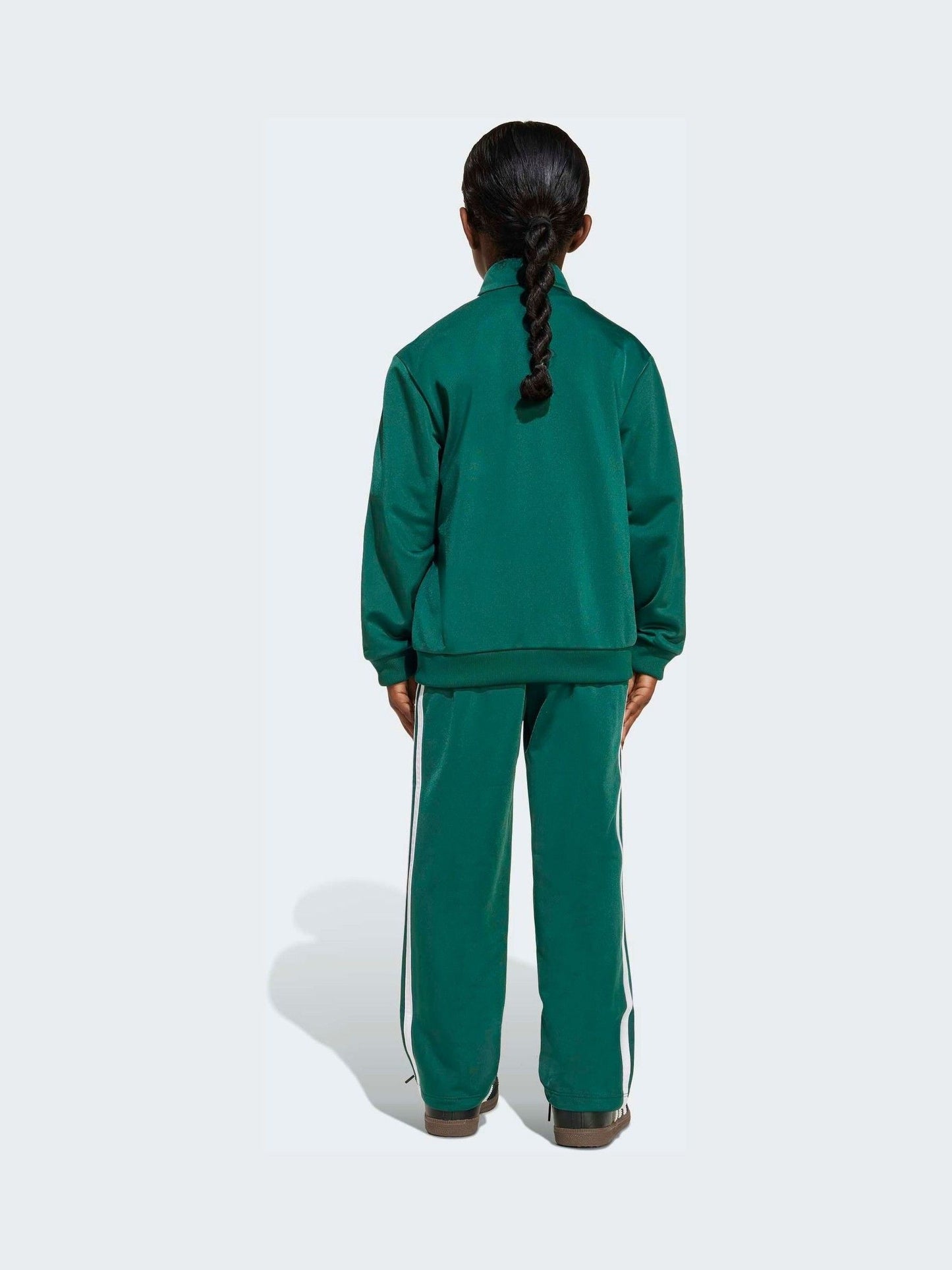 Dsiney Kidz - adidas Originals Green Firebird Little Kids Tracksuit image 2