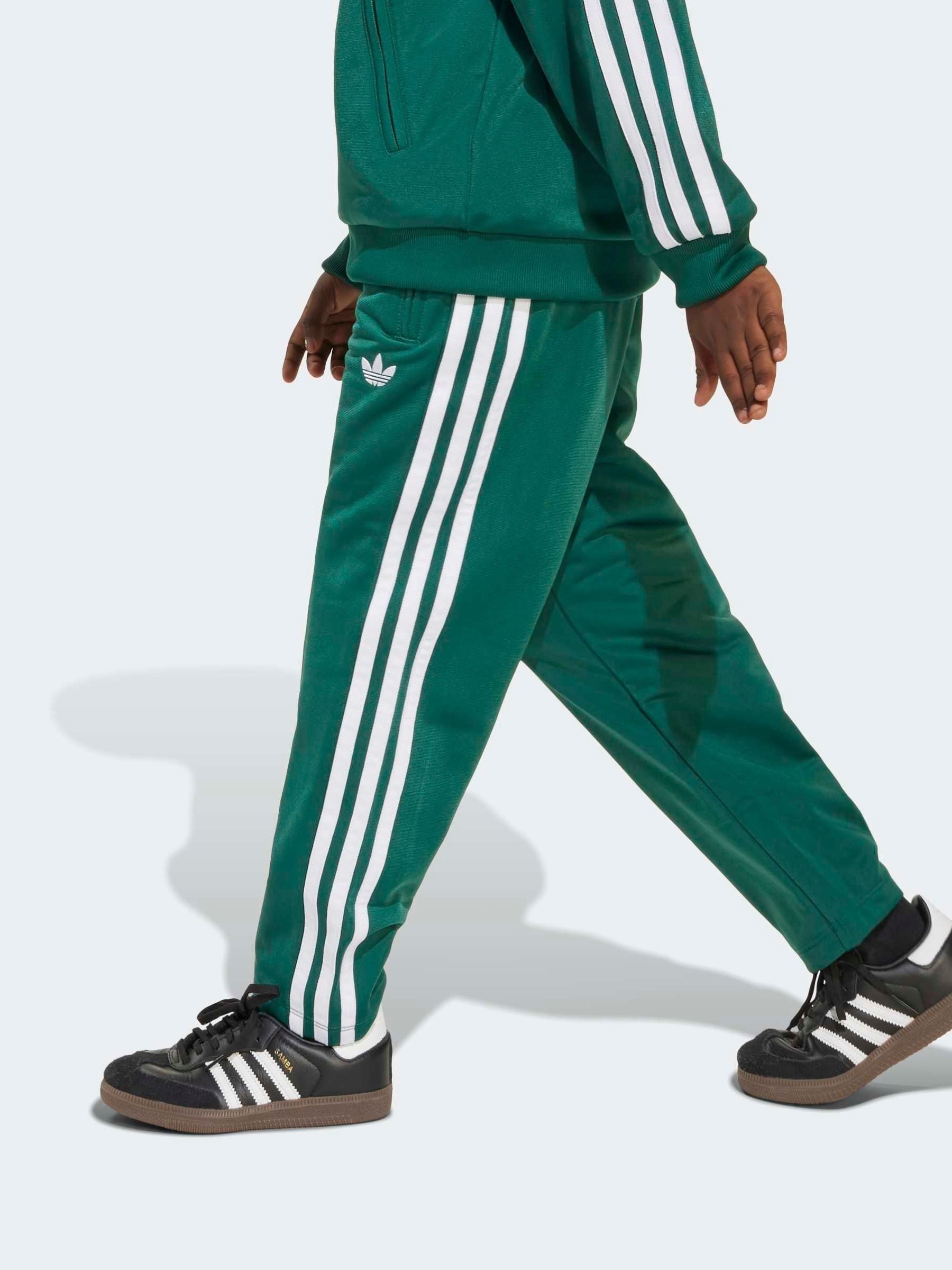Dsiney Kidz - adidas Originals Green Firebird Little Kids Tracksuit image 4