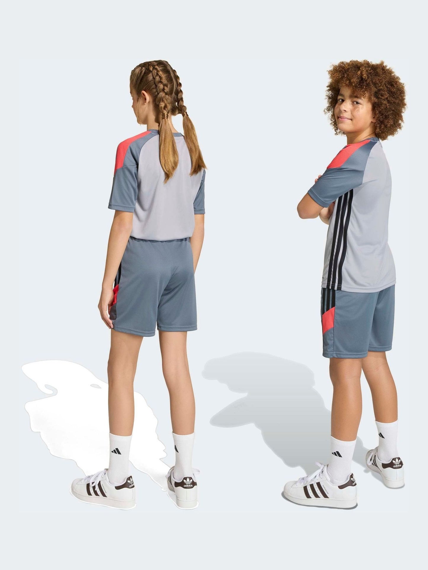 Dsiney Kidz - adidas Grey Tiro 26 Essentials Training Shorts image 2