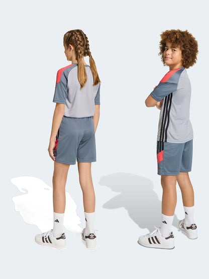 Dsiney Kidz - adidas Grey Tiro 26 Essentials Training Shorts image 2