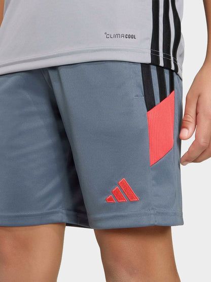 Dsiney Kidz - adidas Grey Tiro 26 Essentials Training Shorts image 4