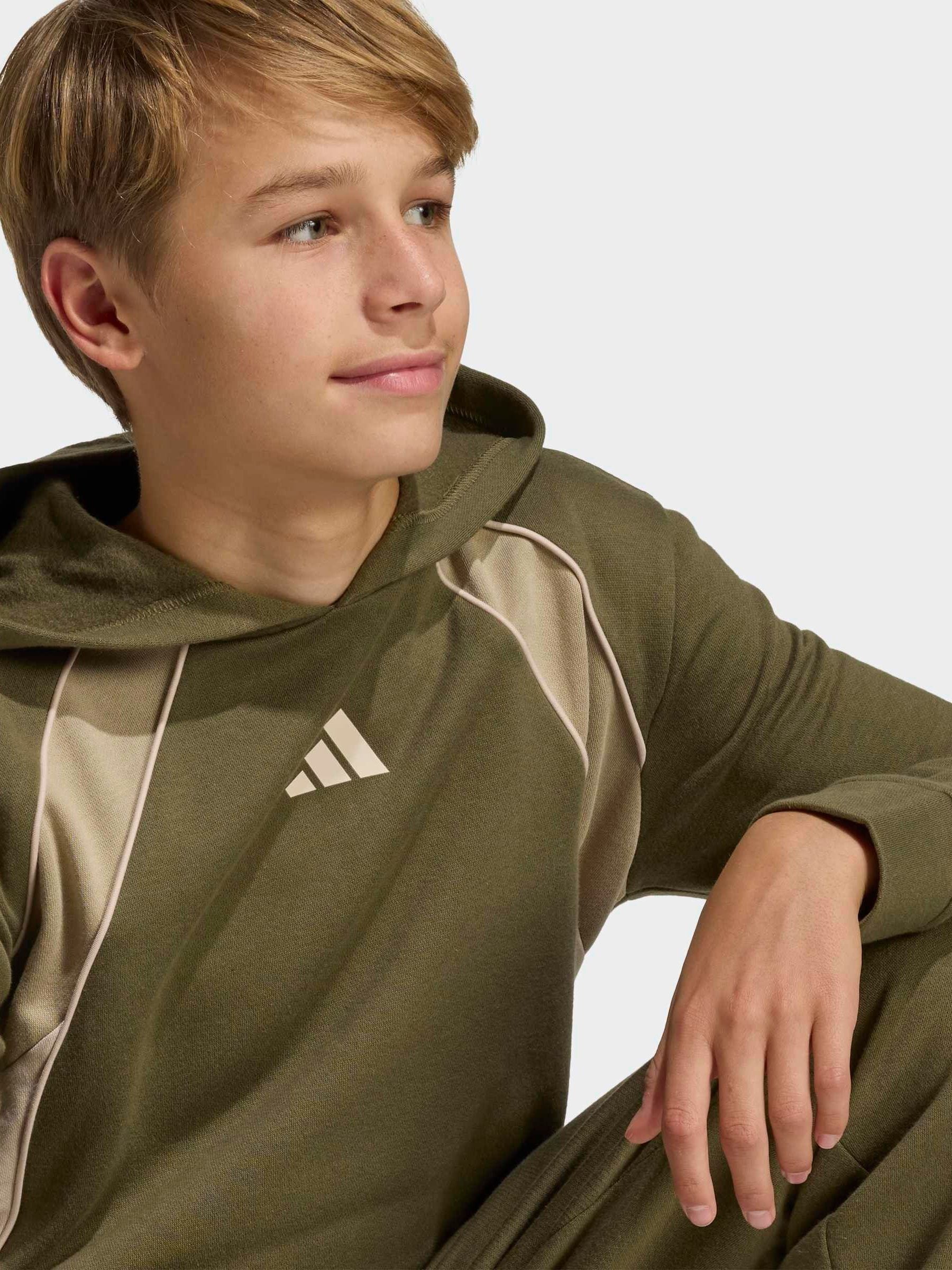 Dsiney Kidz - adidas Green Colour Block Hoodie image 5