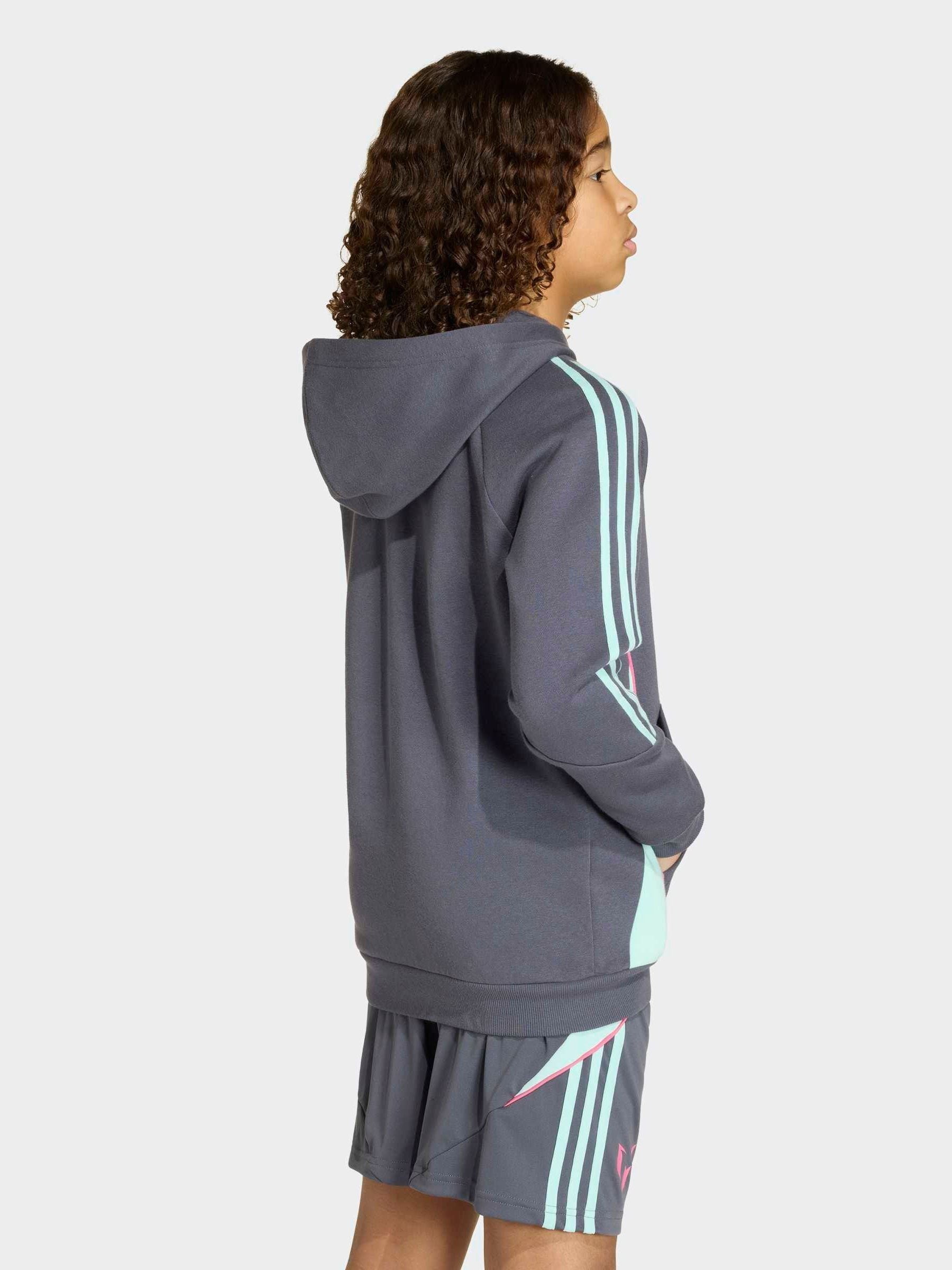 Dsiney Kidz - adidas Grey Messi Hoodie image 2