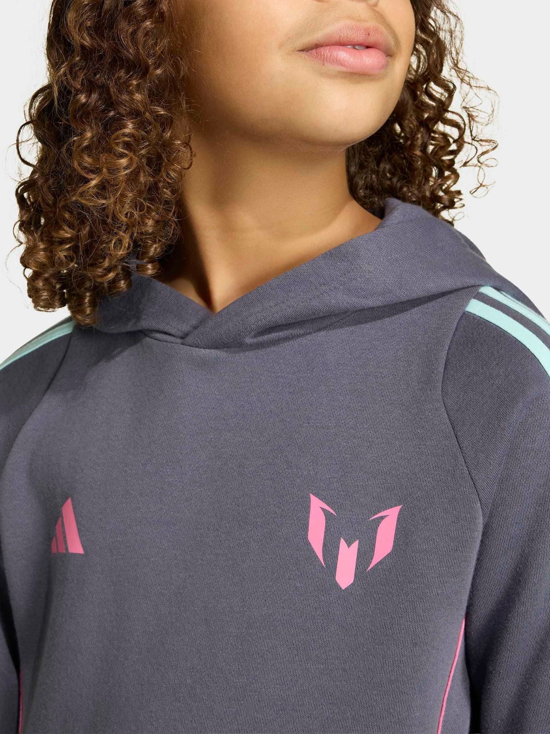 Dsiney Kidz - adidas Grey Messi Hoodie image 4