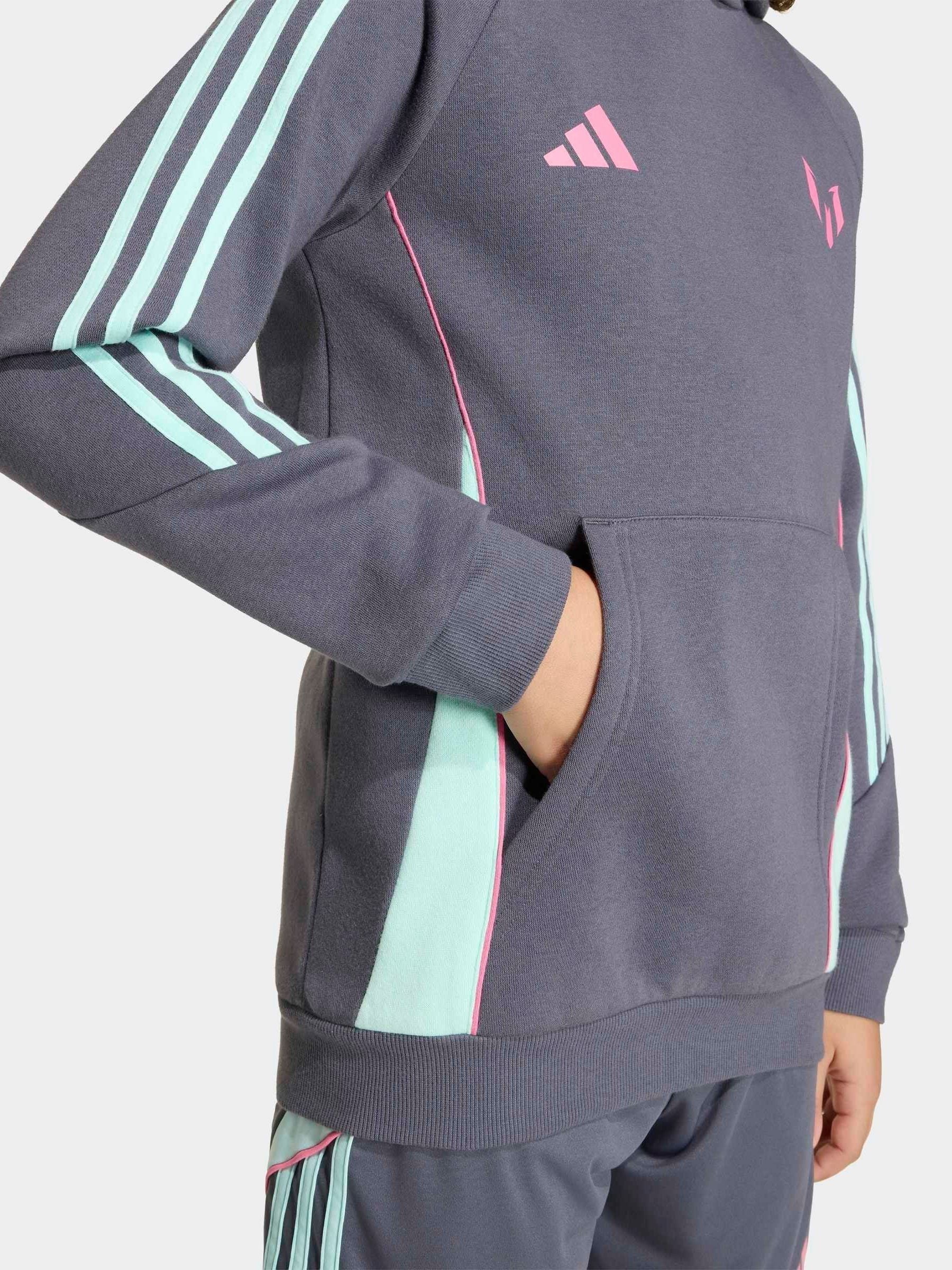 Dsiney Kidz - adidas Grey Messi Hoodie image 5