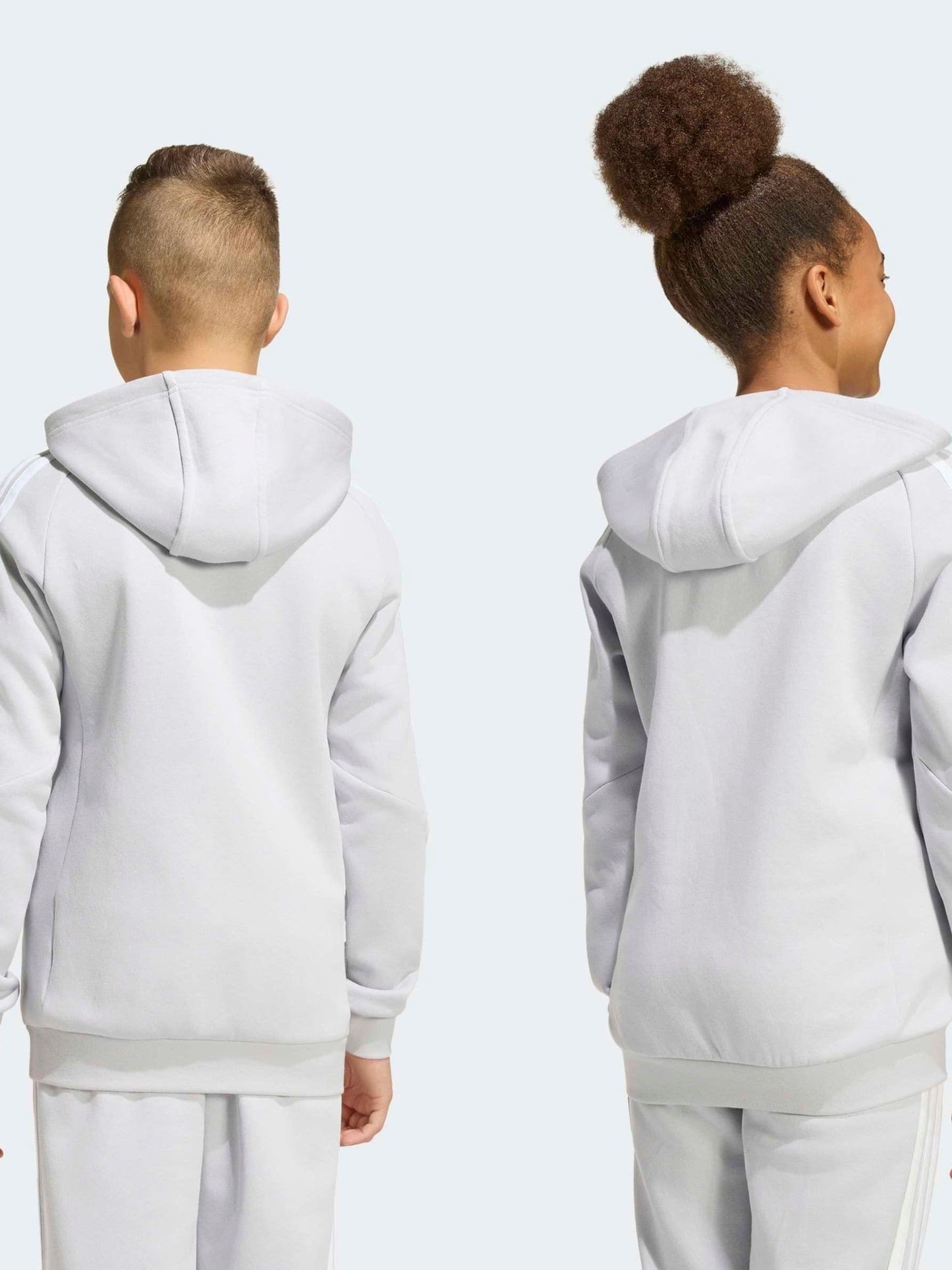 Dsiney Kidz - adidas Grey 26 League Zip Fleece Hoodie image 3