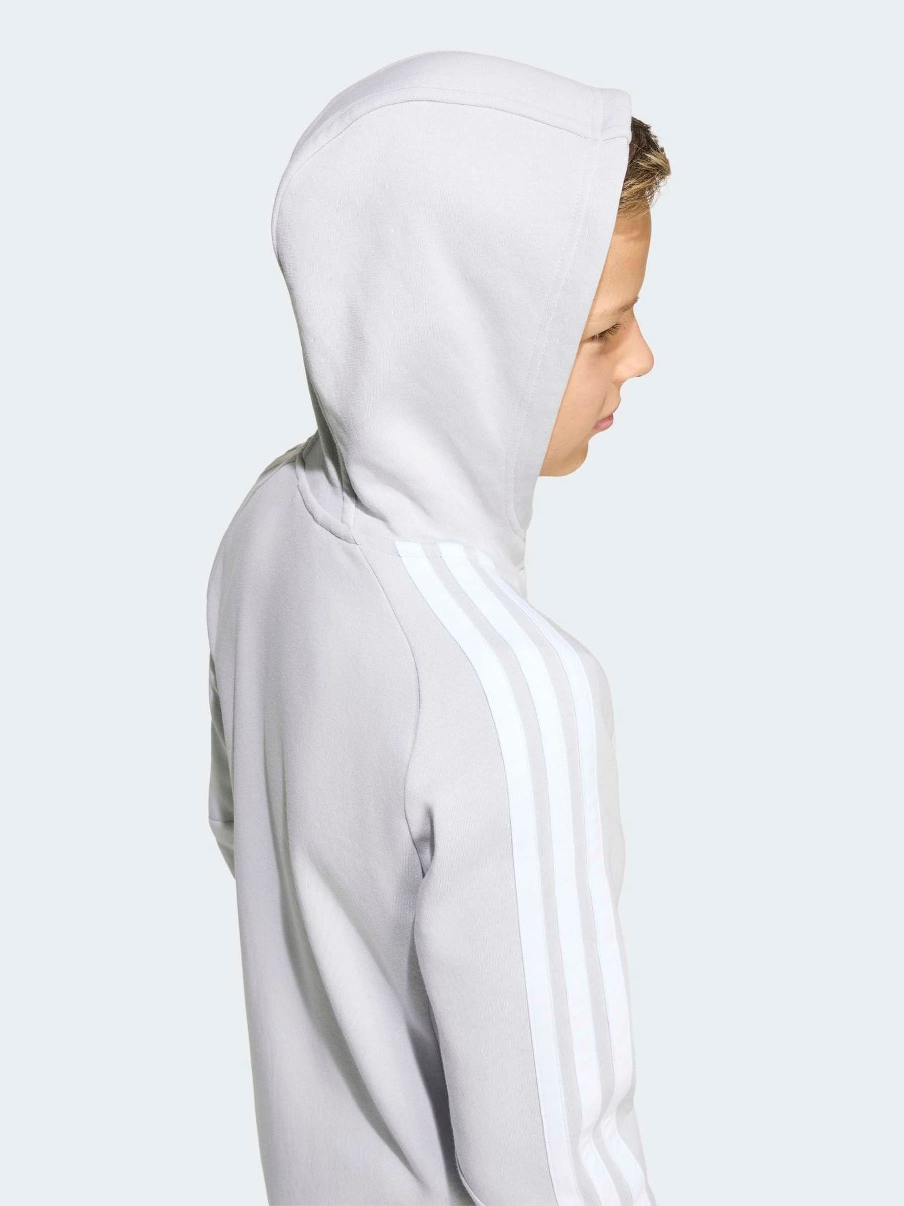 Dsiney Kidz - adidas Grey 26 League Zip Fleece Hoodie image 6