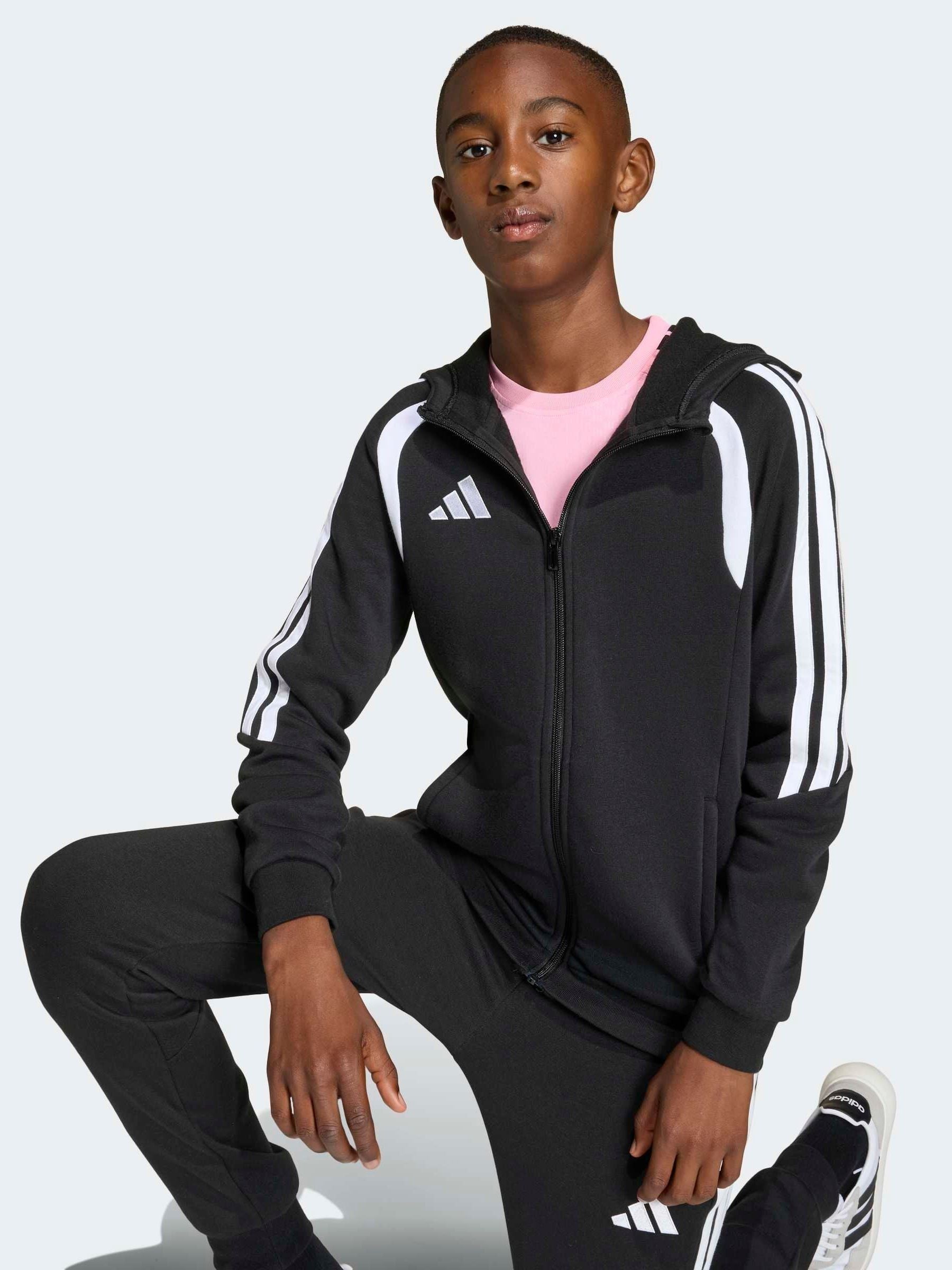 Dsiney Kidz - adidas Black 26 League Zip Fleece Hoodie image 4