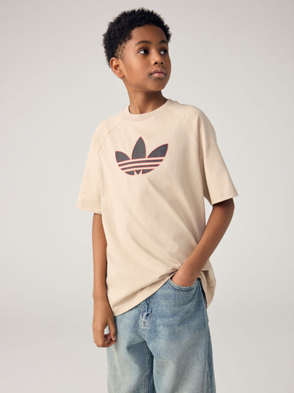 Dsiney Kidz - adidas Originals Neutral Trefoil Oversized T-Shirt image 1