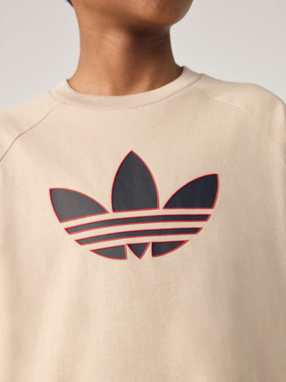 Dsiney Kidz - adidas Originals Neutral Trefoil Oversized T-Shirt image 3