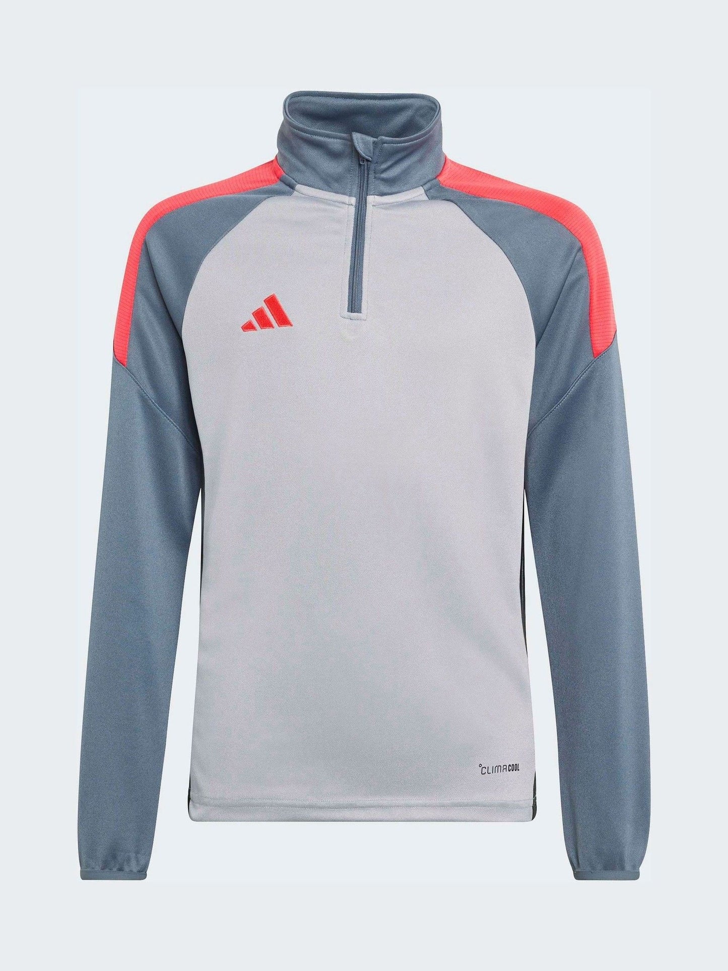 Dsiney Kidz - adidas Grey Tiro Essentials Quarter Zip Training Top image 6