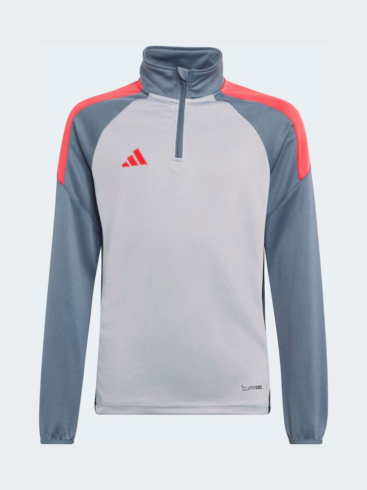 Dsiney Kidz - adidas Grey Tiro Essentials Quarter Zip Training Top image 6