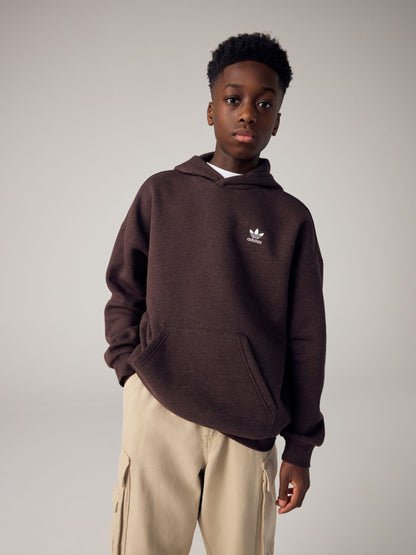 Dsiney Kidz - adidas Originals Brown Loose Fleece Hoodie image 1