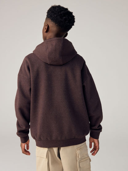 Dsiney Kidz - adidas Originals Brown Loose Fleece Hoodie image 4
