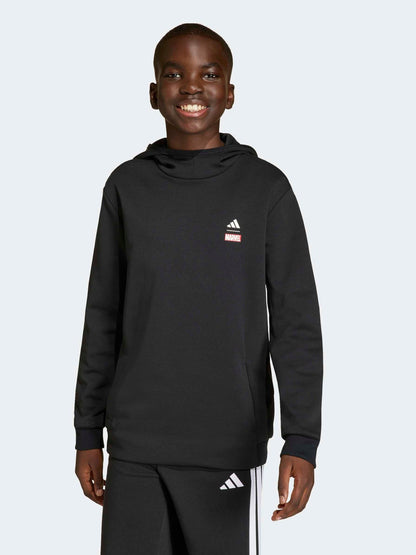 Dsiney Kidz - adidas Black Marvel Spider-Man Graphic Hoodie image 2